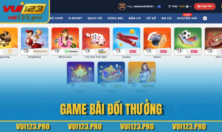 Game bài đổi thưởng