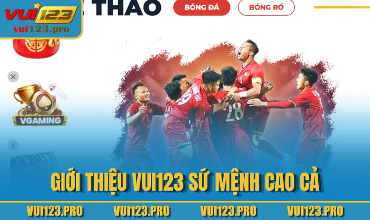 Giới thiệu VUI123 sứ mệnh cao cả
